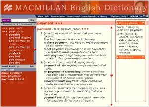 Macmillan English Dictionary: электронный словарь